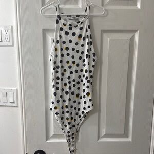 Zara Polka Dot Bodysuit - US (S) Like New